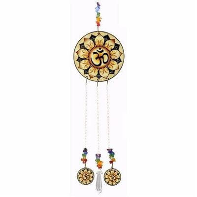 Wood Hanging Printed with 5 Hanging-Lotus(mdf Board)