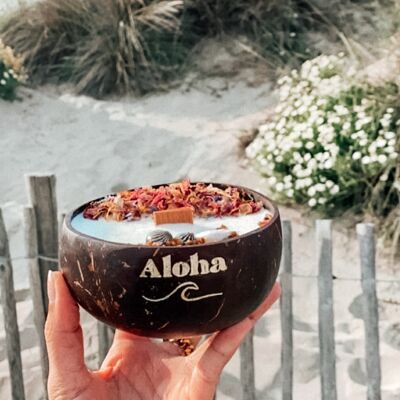 Bougie Aloha -Edition limitée - Monoï