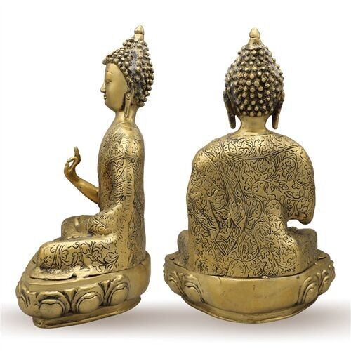 Statua di meditazione del Buddha (36 cm)