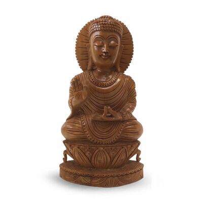 Budha Spl Wood 25cm