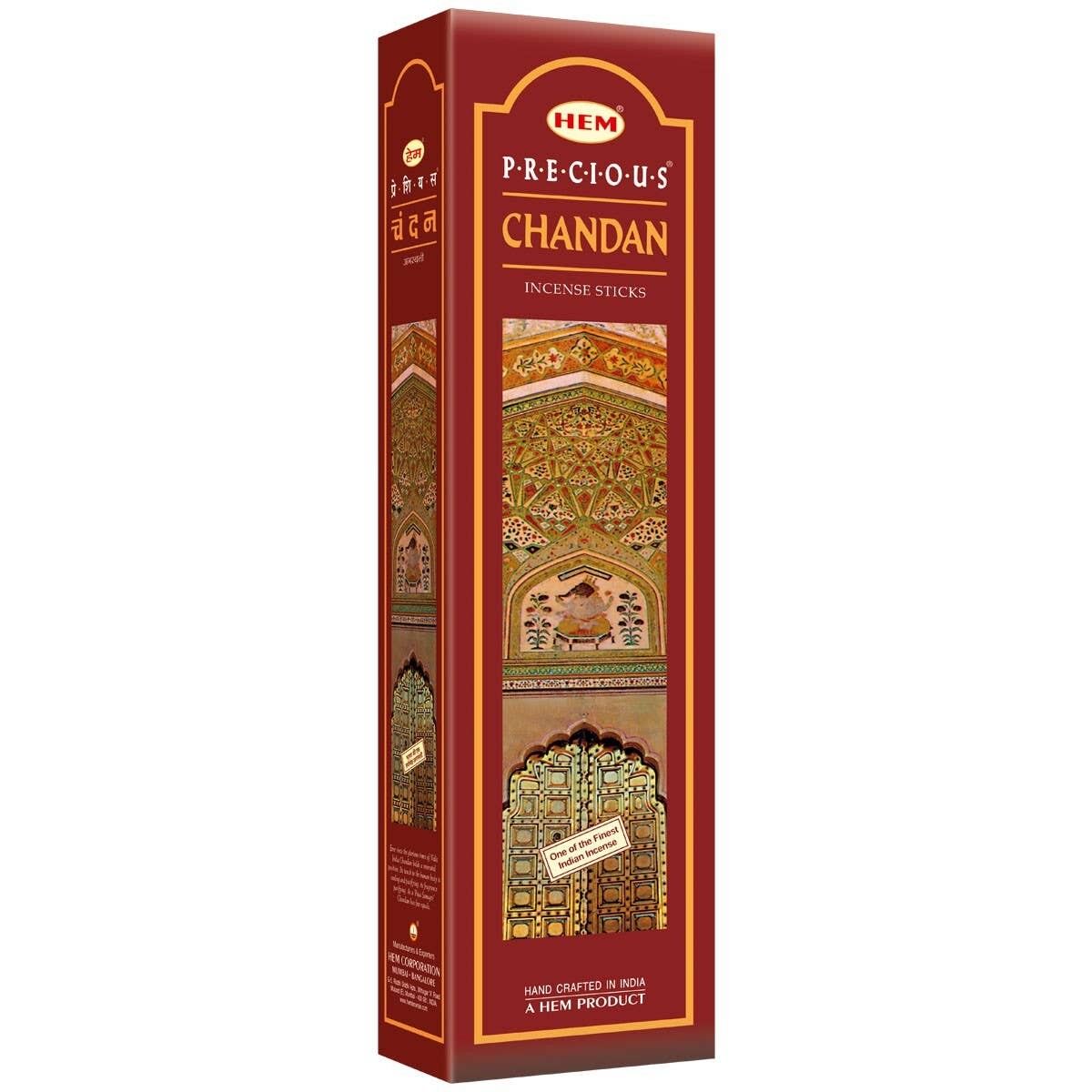 Hem prezioso Chandan alto Hexa