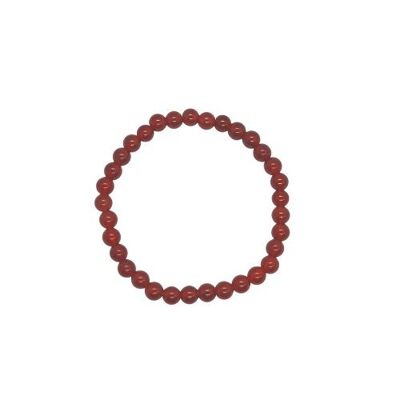 Brazalete con cuentas de Cornalina 6 mm