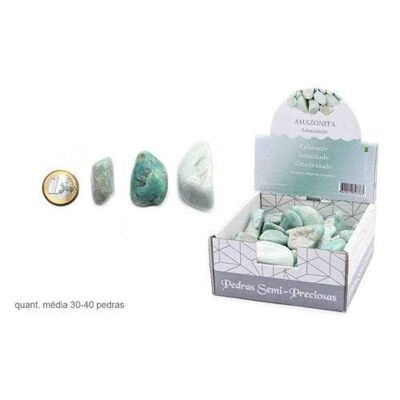 Espositore burattato Amazzonite 500g