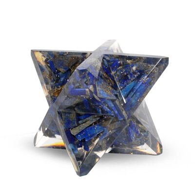 Orgone Big Size Lapis Lazuli Merkaba Star