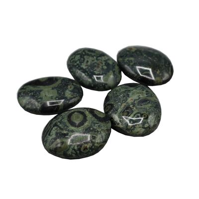 Set di gemme lucidate di Jasper Kambaba (100 grammi) 5 pezzi
