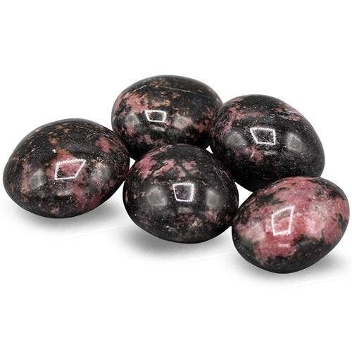 Polierter Rhodonit 50mm (1000 Gramm)