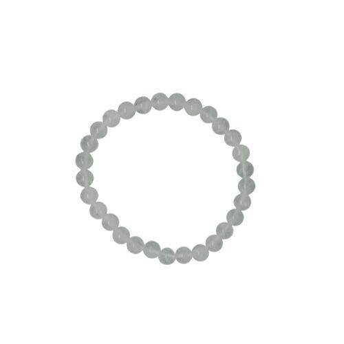 Perlenarmband aus Bergkristall 6 mm