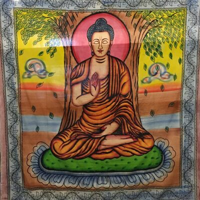 Tapiz de Algodón Buda Pintado 210x240cms