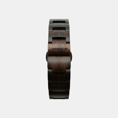 Full Ebony wooden bracelet - 20 mm