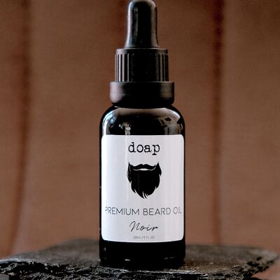 Noir Aceite Orgánico Premium para Barba y Rostro 30ml