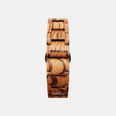 Full zebrano wood bracelet - 20 mm
