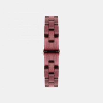 Bracciale Amarante in legno pieno - 14 mm