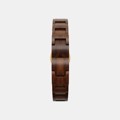 Bracciale interamente in legno Gaiac - 14 mm