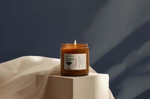 Organic Soy Candle for Aromatherapy, Manifesting Dreams (60-180ml)