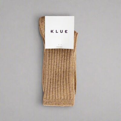Calcetines DUST STAR de seda y lana de KLUE | Beige