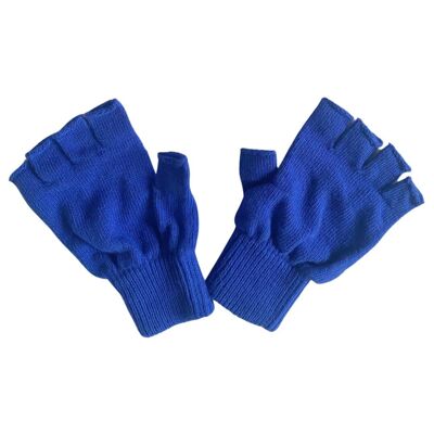 GUANTI SENZA DITA IN LANA KLUE | Blu