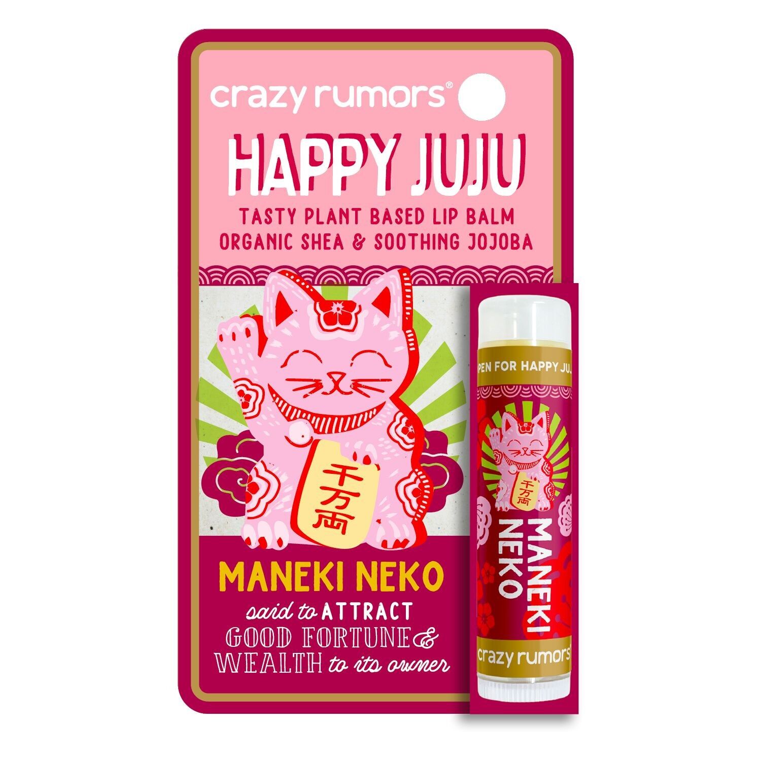 Maneki Neko Lip Balm