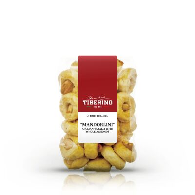 Taralli "Mandorlini" - Taralli pugliesi con mandorle intere