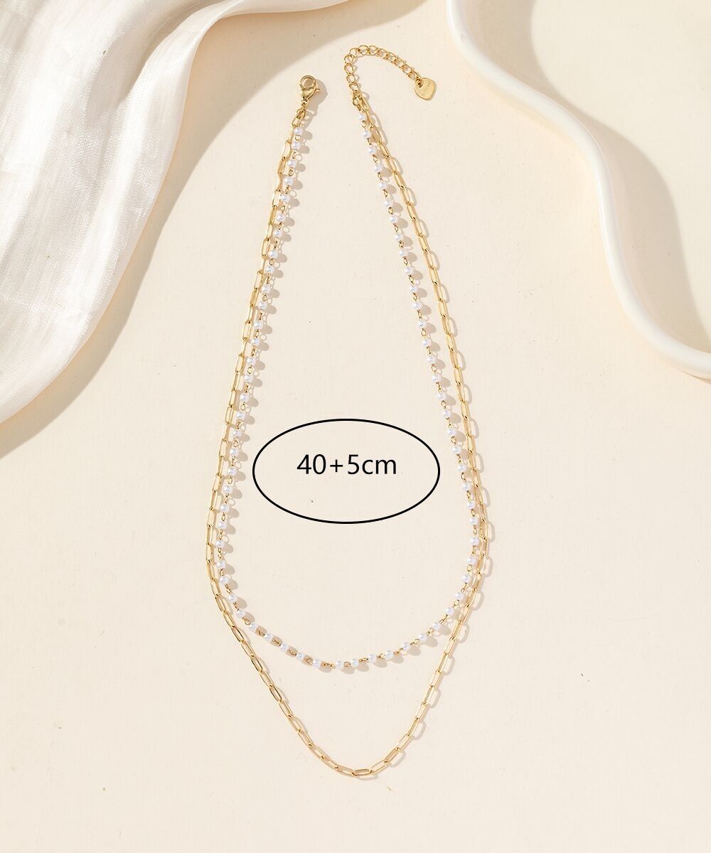 Edelstahlhalskette 25CA245