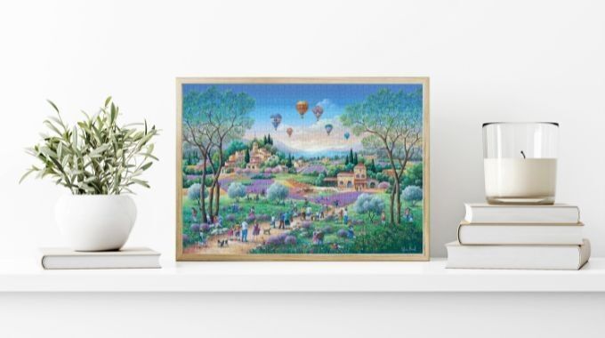 Puzzle 1000 pièces Le ciel de Provence