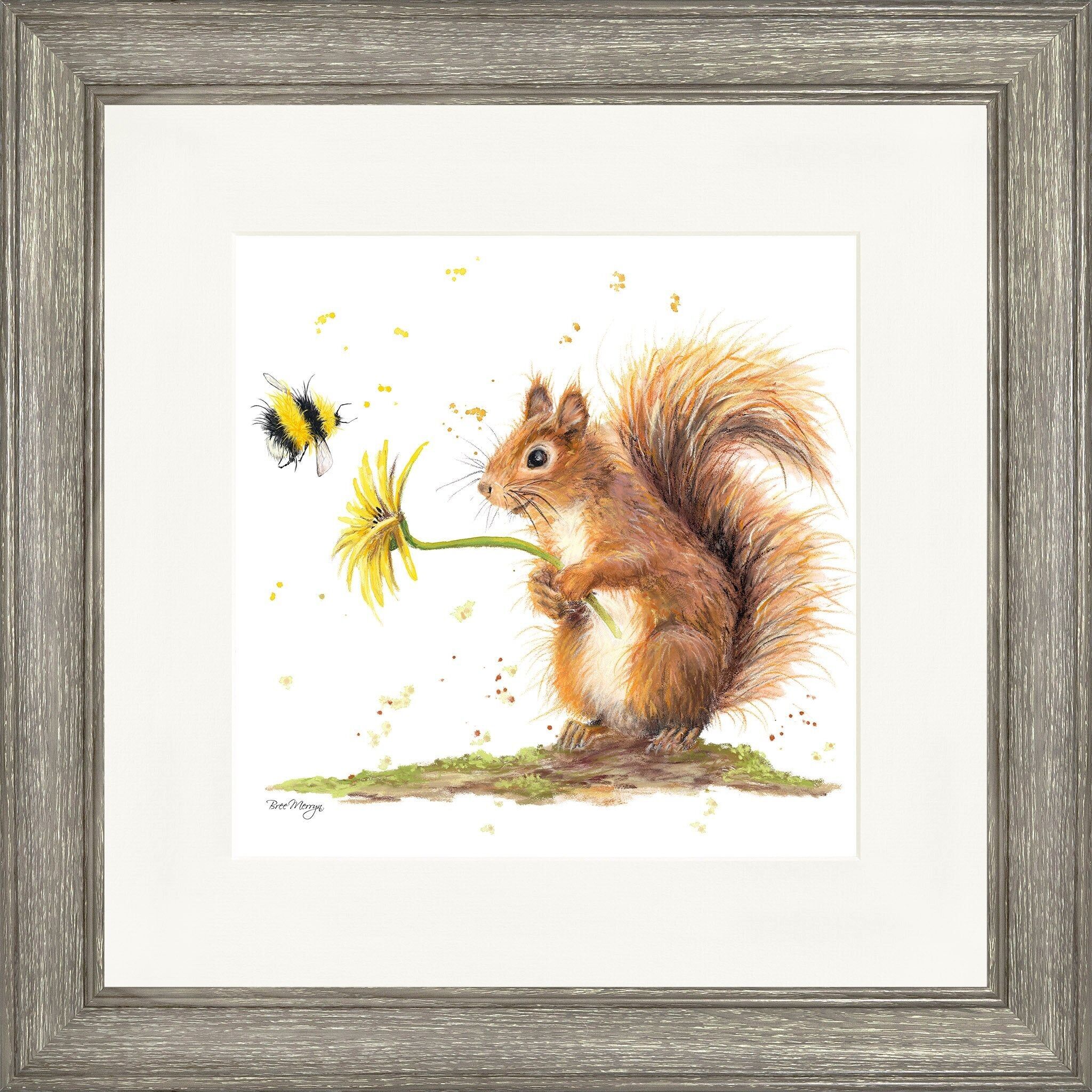 Stampa incorniciata Beanie e Bumble Square