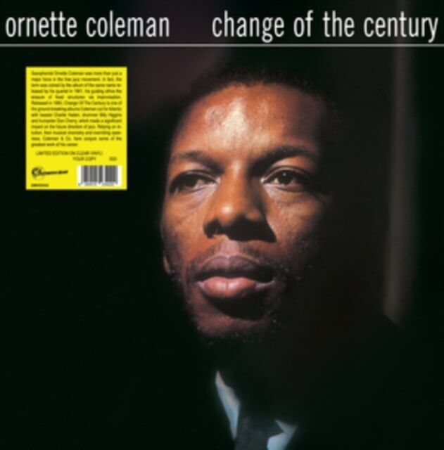 Ornette Coleman LP – Change Of The Century (nummerierte Ausgabe) (klares Vinyl)