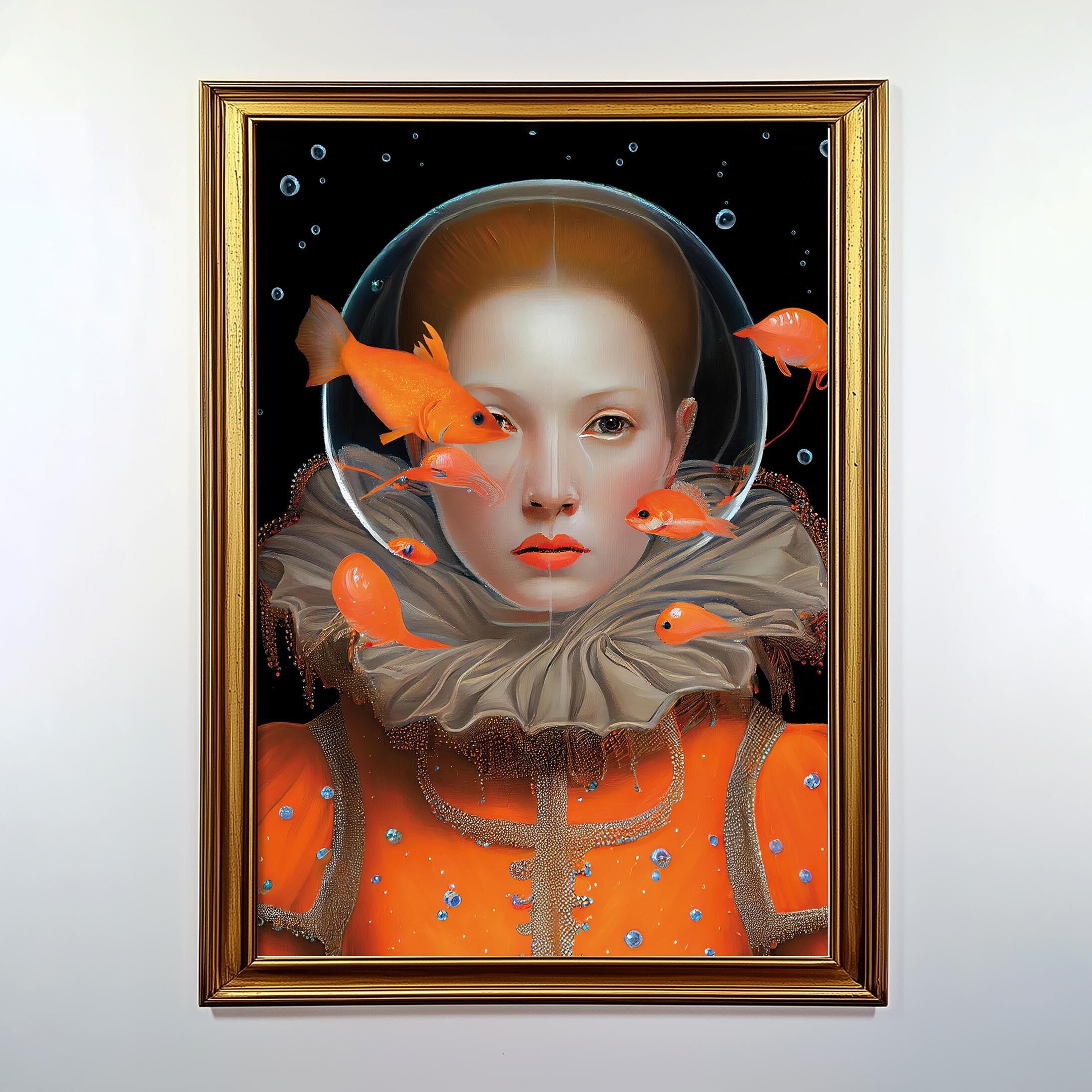 Stampa d'arte della principessa del mare profondo