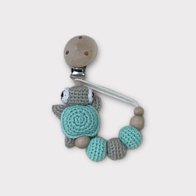Cadena chupete Turtle Minty menta