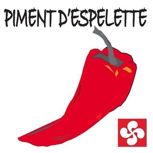 Eponge de menage cca14-piment d'espelette