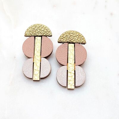 MI NUDE EARRINGS