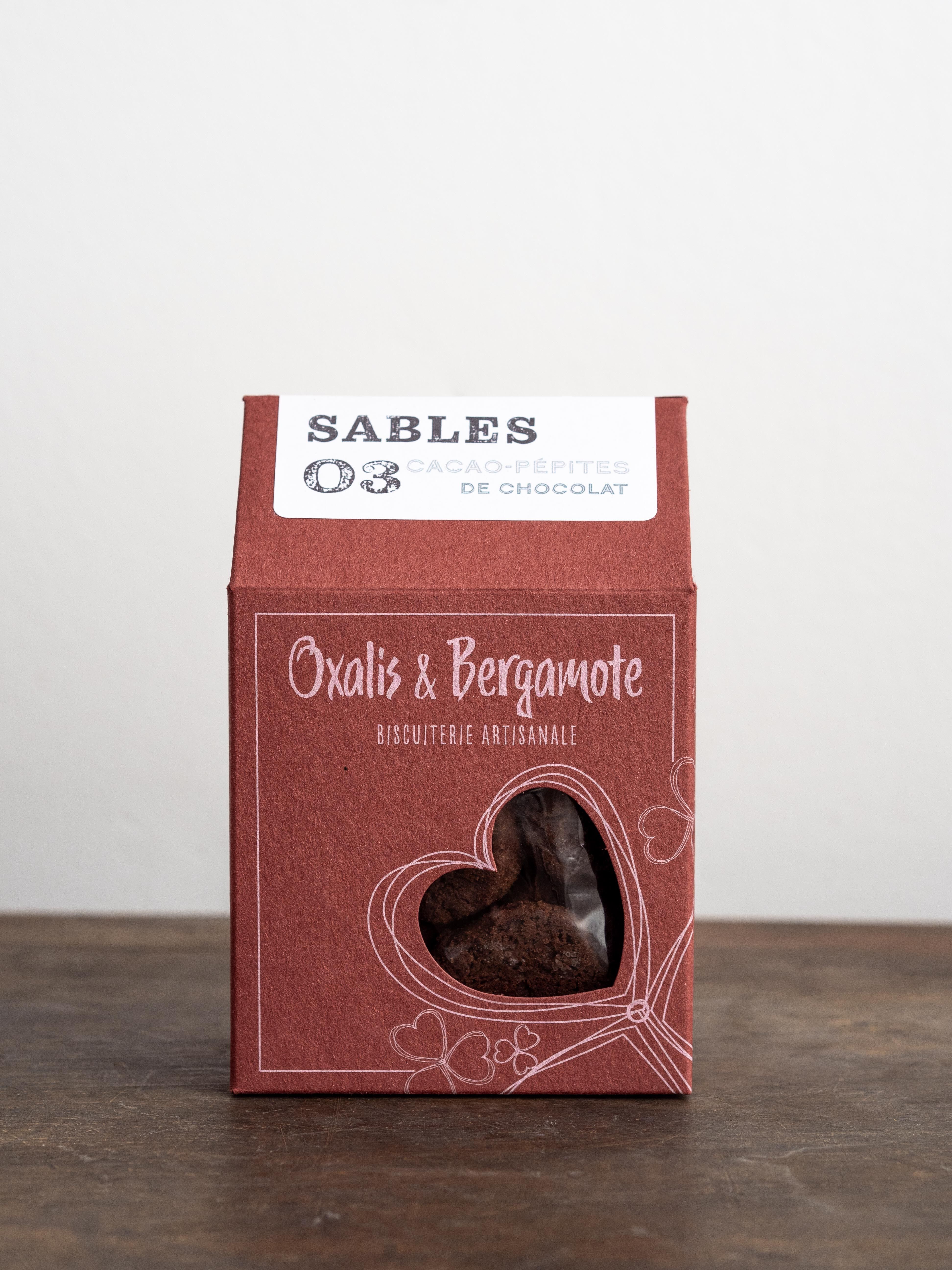 Galleta 03 - Bizcocho de cacao y chispas de chocolate - 150g