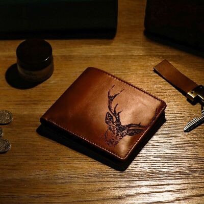 Leather Wallet – Stag