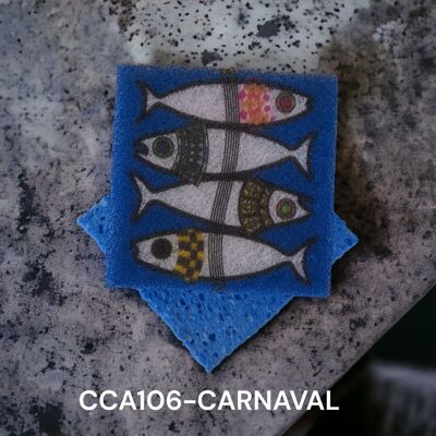 HOUSEHOLD SPONGE CCA106-CARNAVAL