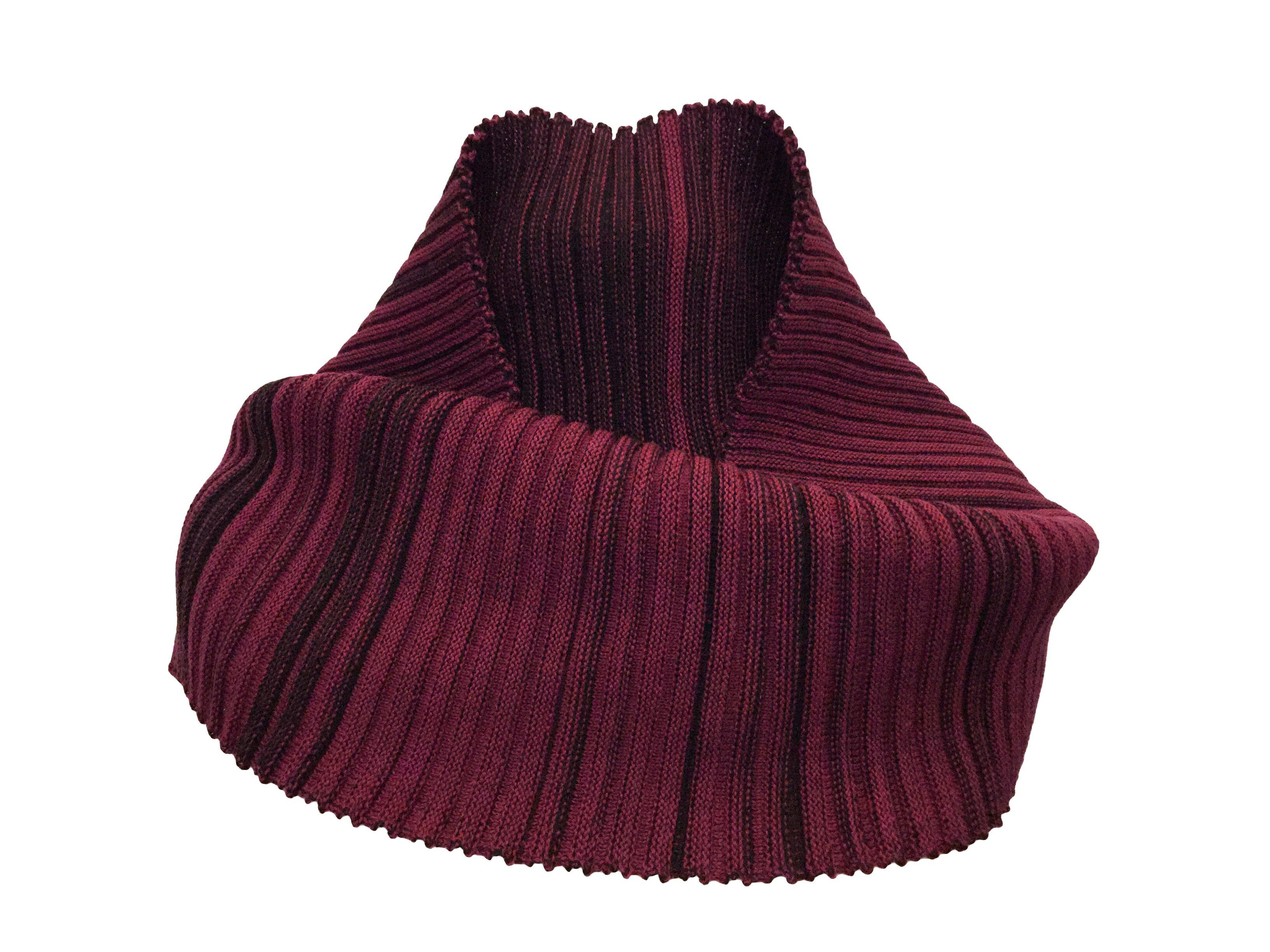 Cuello redondo PullAround grande rojo cereza/antracita