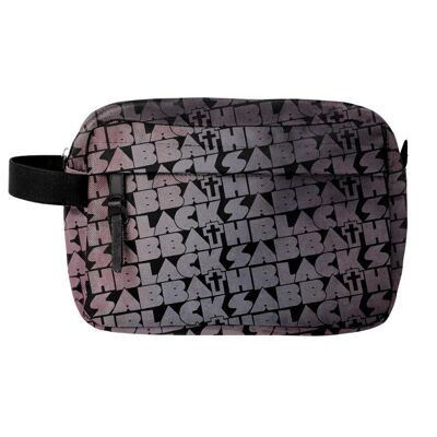 Borsa da bagno Rocksax Black Sabbath - Croce rovinata