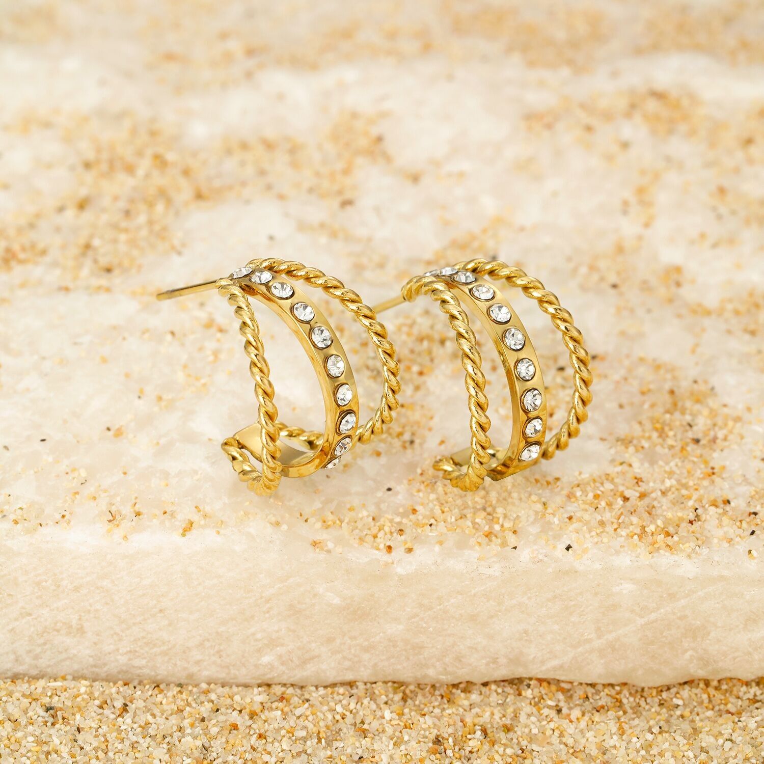 Orecchini in acciaio inossidabile - BO100257