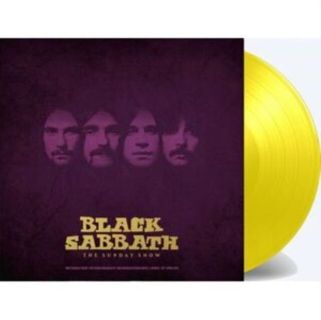 Black Sabbath LP – The Sunday Show – BBC Broadcasting House.London (Sonderausgabe) (gelbes Vinyl)
