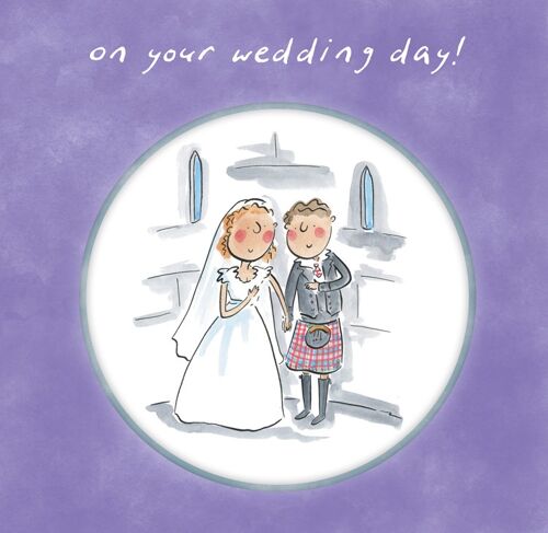 On your wedding day wedding card