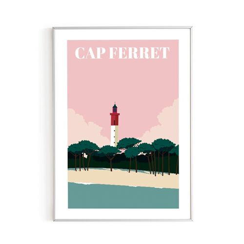 Affiche cap ferret a3