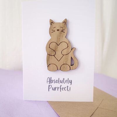 Absolutely Purrfect! Card