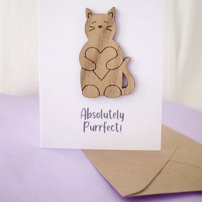 Absolutely Purrfect! Card
