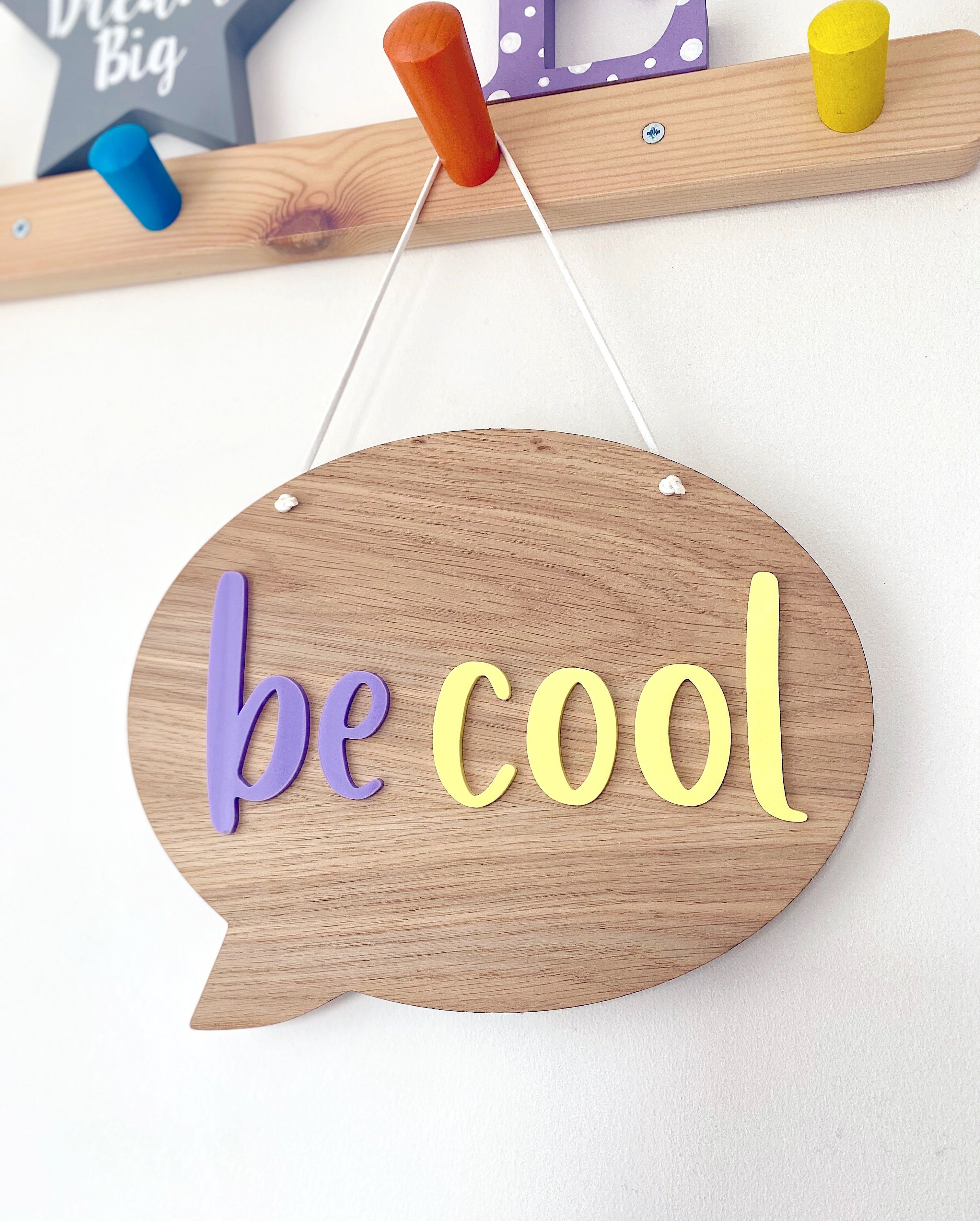 Be Cool - Placca a fumetto