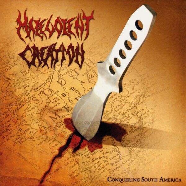 Malevolent Creation LP - Conquering South America  (Red Vinyl)