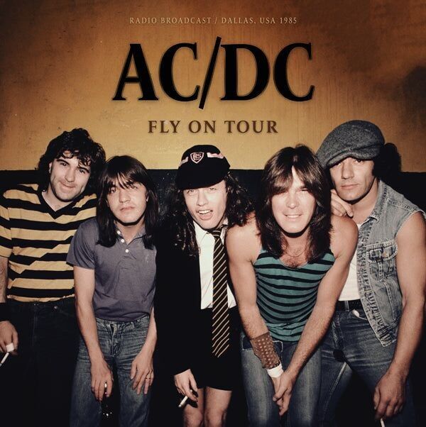 AC/DC LP - Volare in tour / Dallas, 1985