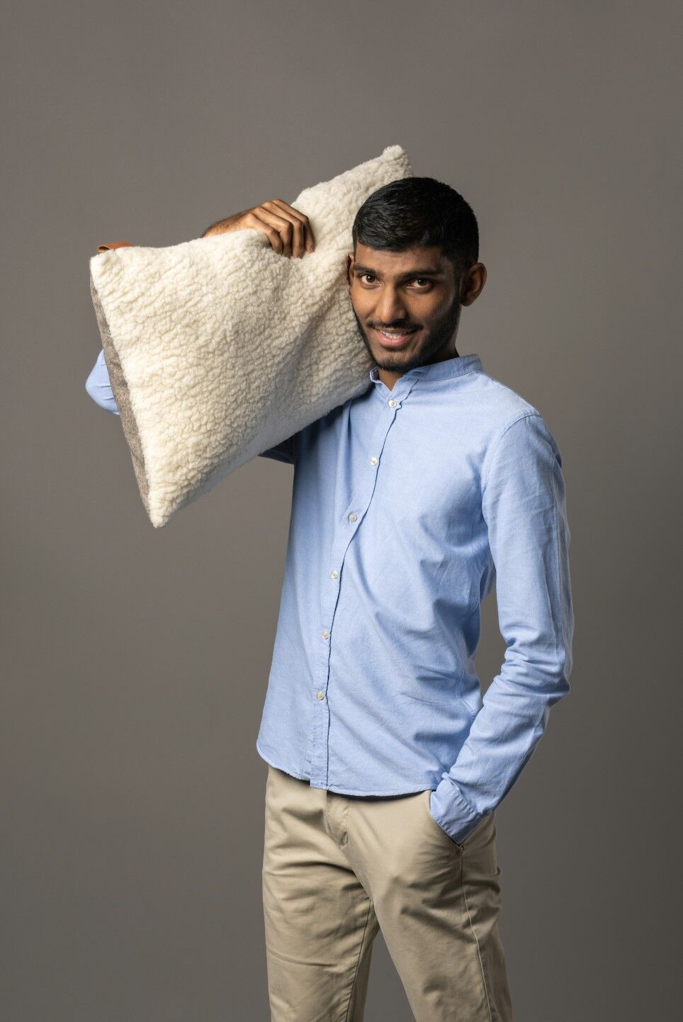 Cuscino "The Voluttuoso" in tinta unita