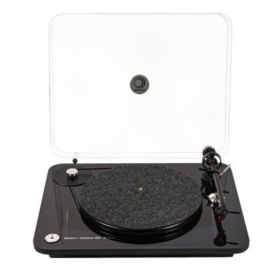 ELIPSON TURNTABLE CHROMA CARBONE RIAA BT BLACK (integrated preamp - Bluetooth connection)