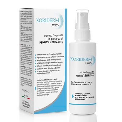 Xoriderm Serum Loción Spray Hidratante, Calmante y Normalizante para el Cuero Cabelludo Irritado