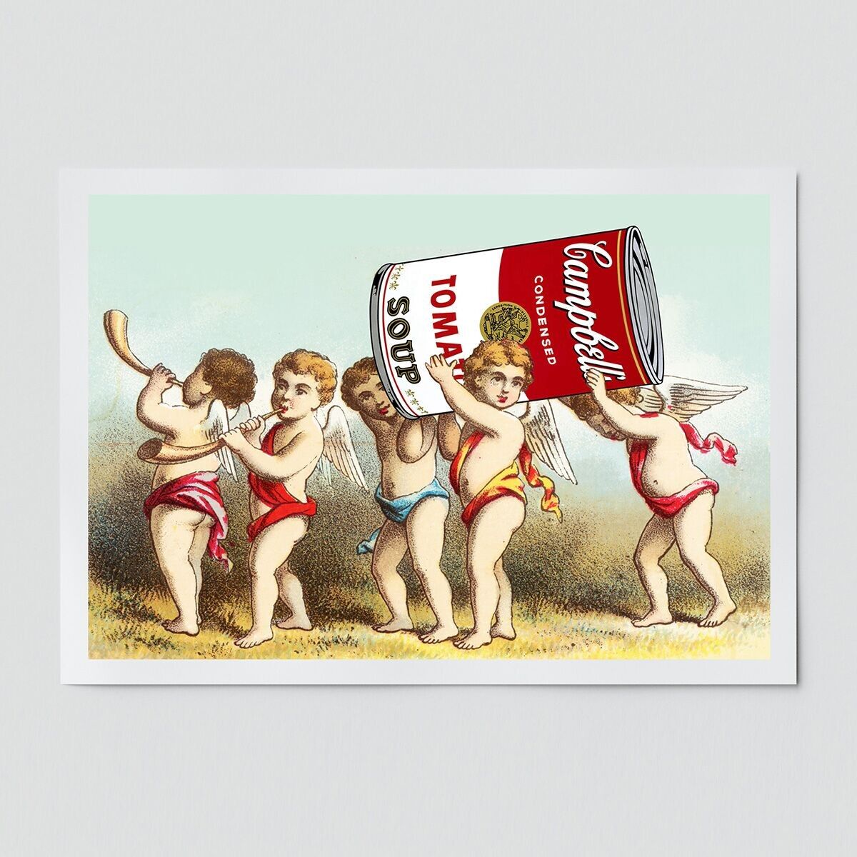 Stampa artistica "Abbiamo uno spuntino".