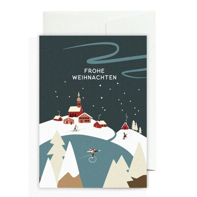 Greeting card Merry Christmas