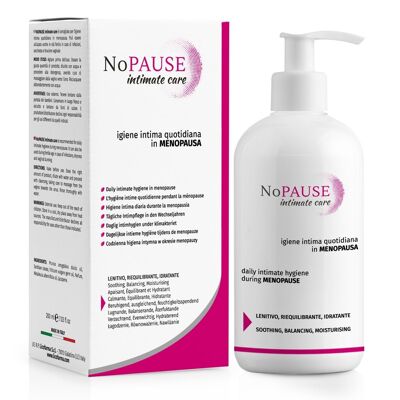 NoPause Intimate Care Specific Oleo-detergent for Daily Intimate Hygiene in Menopause